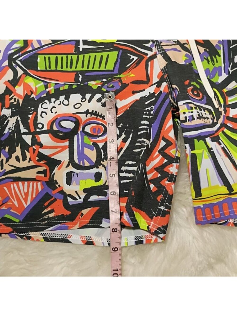 Quiksilver Mens 50th Anniversary Boardshorts With Multicolor Abstract Art Print - Picture 8 of 11